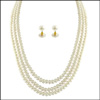 3 string white  pearl set - SJPJA-267 - Click here to View more details about this Product